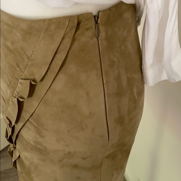 IRO Faux Suede Mini Skirt - Picture 6 of 9